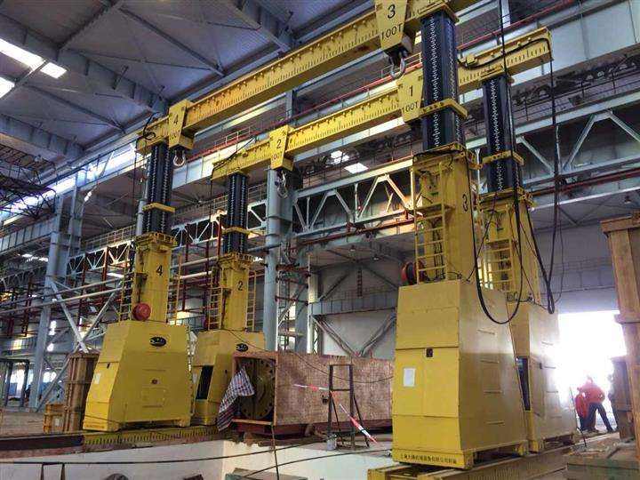 如何用液壓龍門吊完成重型機械搬運及定位安裝？